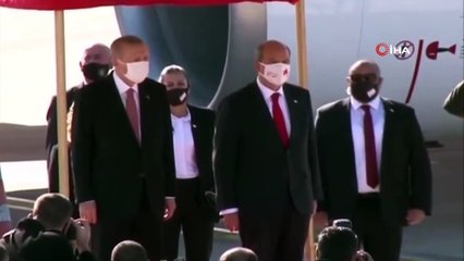 - Cumhurbaşkanı Erdoğan KKTC’de resmi törenle karşılandı