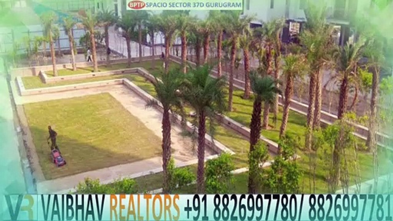 Bptp Spacio  2 BHK Apartments 12th Floor  Best Price In Sector 37D Gurgaon Dwarka Expressway Call +91 8826997781