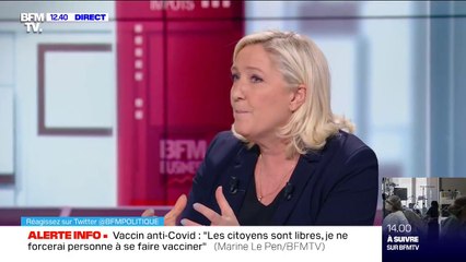 Loi de sécurité globale: Marine Le Pen déplore que "tout le monde va être surveillé"