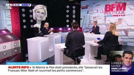Immigration : "Si nous avions été entendus, nous ne serions pas dans cette situation", Marine Le Pen - 15/11