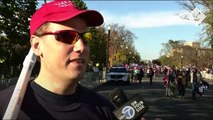 Donald Trump supporters rally for their president at 'Million MAGA march'