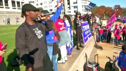 LIVE - Trump supporters march in Washington, D.C.