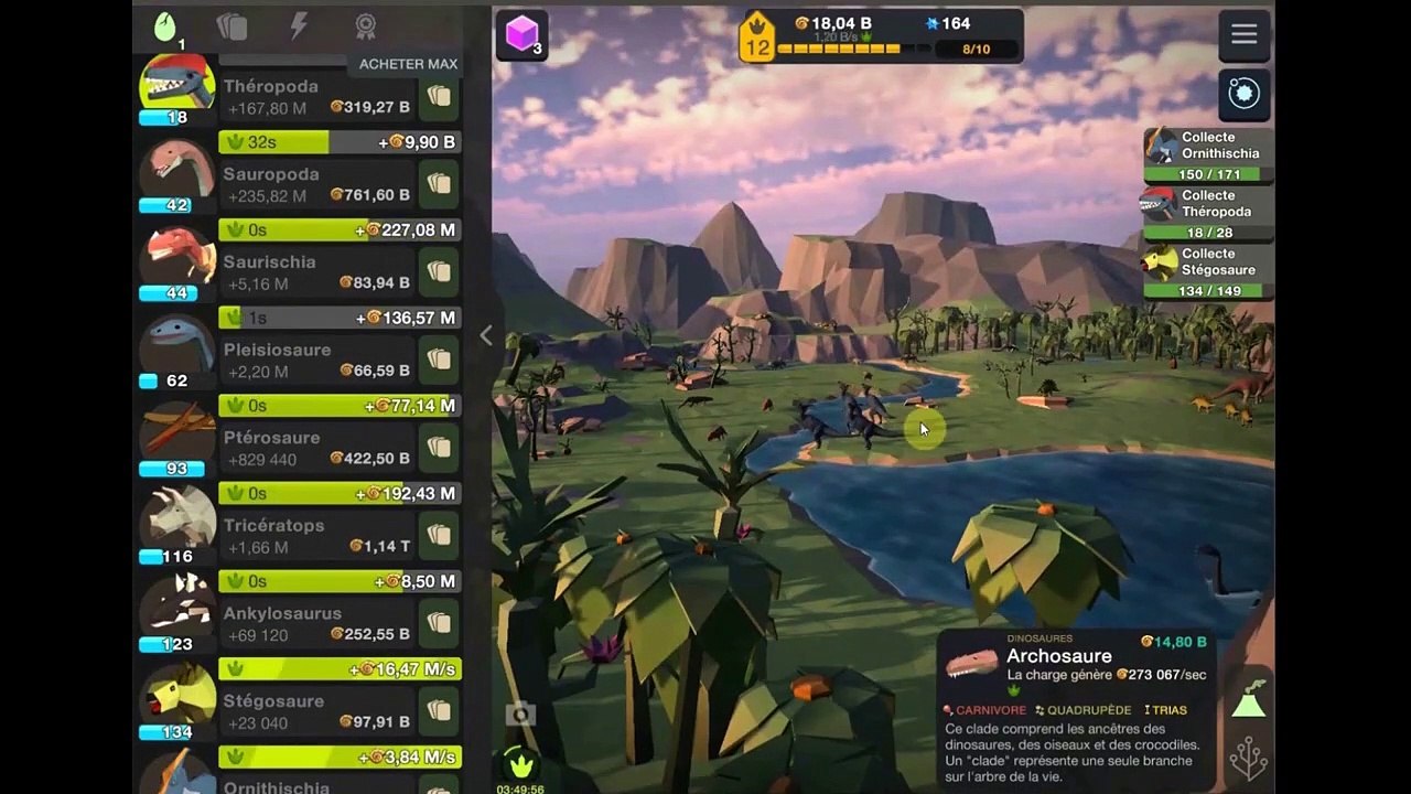 Est si on pouvez voir un dino _