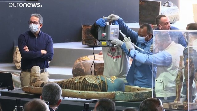 L'Egypte dévoile plus de cent sarcophages intacts, trésor de Saqqara