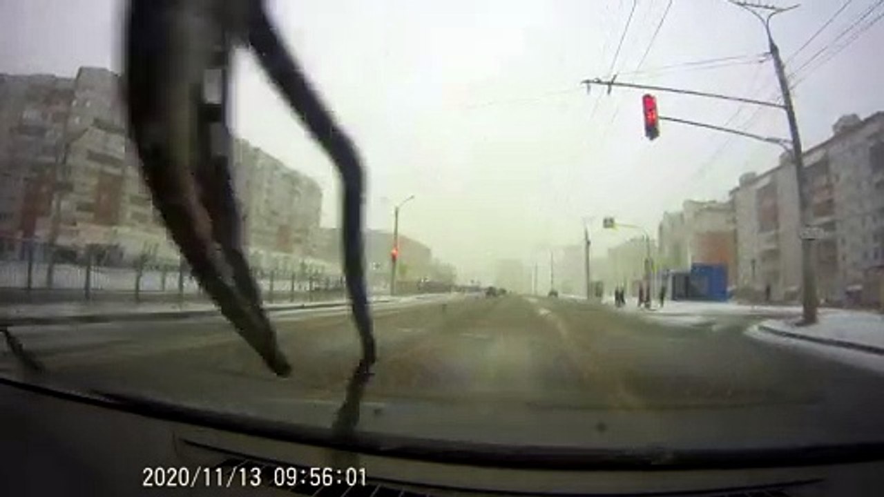 Speeding Taxi Miraculously Misses Pedestrians