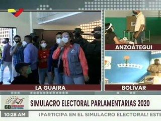 CNE reporta el 100% de operatividad en los 381 centros de votación dispuestos en el país para segundo simulacro electoral