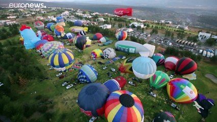 El Festival del Globo de Guanajato espectacular a pesar de la pandemia