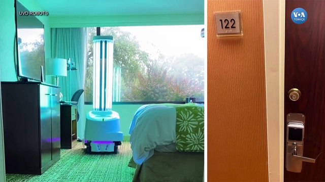 Robotlardan Salgınla Mücadeleye Destek