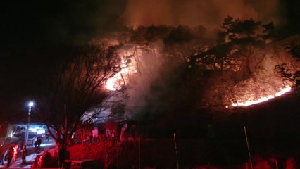 경북 청송·안동에서 산불 잇따라 발생 / YTN