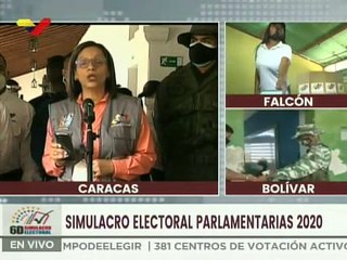 CNE reporta 100% de asistencia de operadores activos en 381 centros electorales para este segundo simulacro