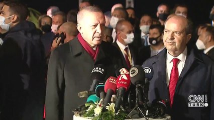 Son Dakika:  Cumhurbaşkanı Erdoğan'dan KKTC'de: Artık tahammülümüz kalmamıştır  | Video