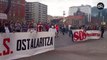 Los hosteleros vascos se movilizan en Bilbao y reclaman ayudas directas por el cierre obligado de los negocios