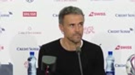 Enrique unaware of Switzerland red card