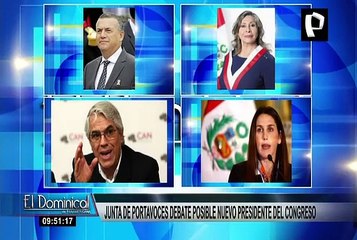 Congreso: Junta de Portavoces inició para buscar salida a crisis política