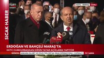 Cumhurbaşkanı Erdoğan ve KKTC Cumhurbaşkanı Tatar’dan Önemli Açıklamalar