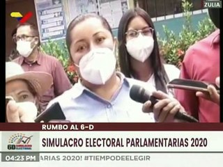 Aloha Núñez: El pueblo se desbordó masivamente en este simulacro respetando las medidas de seguridad