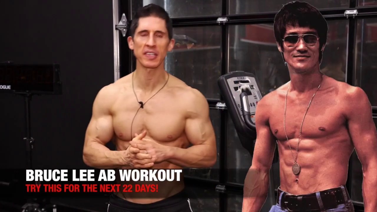 Bruce Lee Ab Workout for a 6 Pack (DRAGON ABS!) - video Dailymotion