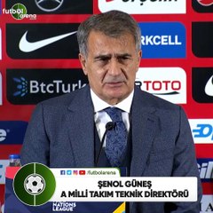 Şenol Güneş: "Biz bir takımız. Bütün oyuncular önemli"