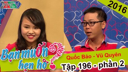 Chàng trai gây sốt với quan điểm ăn mỡ ngon hơn ăn xương | Quốc Bảo - Vũ Quyên | BMHH 196