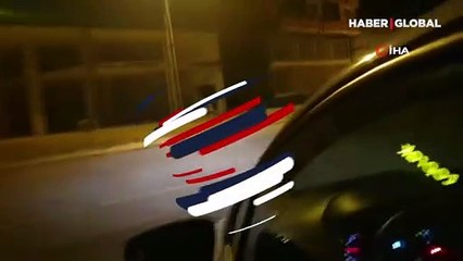 Yiyecek bulamayınca şehre inen kurt böyle görüntülendi