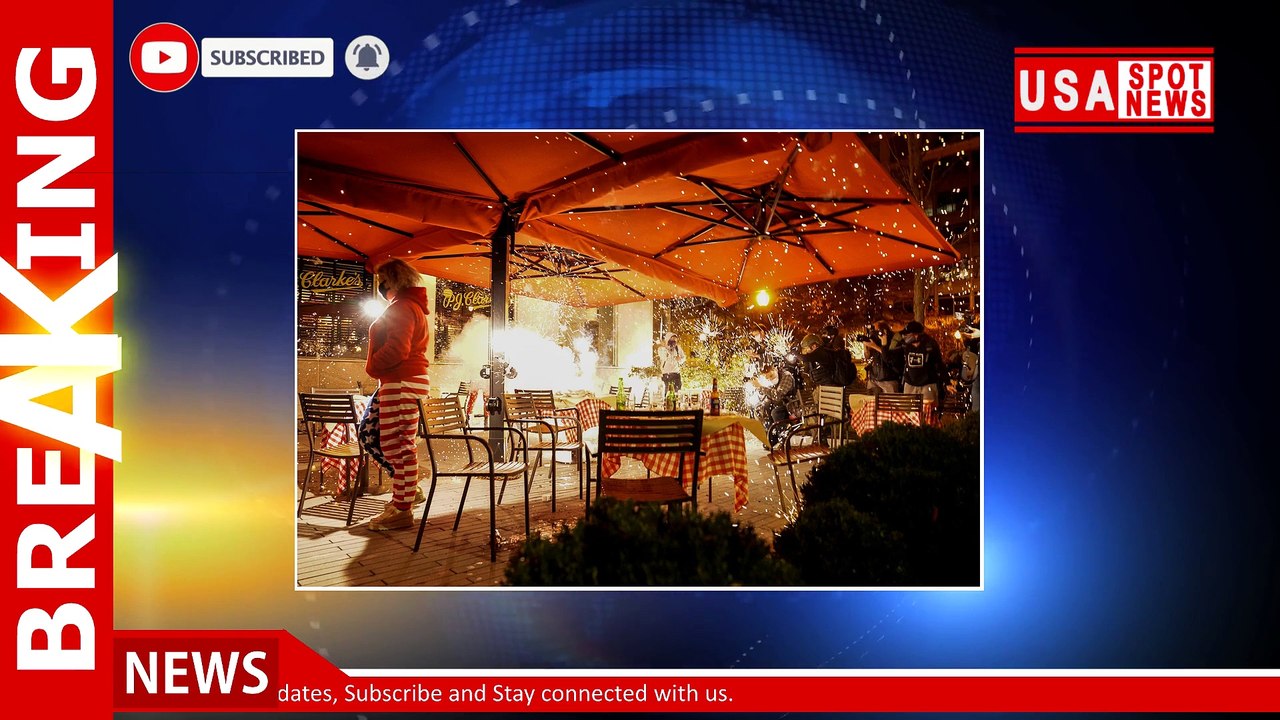 Trump supporters reportedly hit with fireworks at DC restaurant