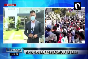 Martín Vizcarra tras la renuncia de Merino: "Ha salido un dictadorzuelo de Palacio"