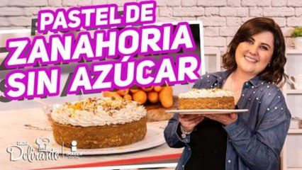 ¡Delicioso Pastel De Zanahoria SIN AZÚCAR Y NUTRITIVO! | Cocina Delirante