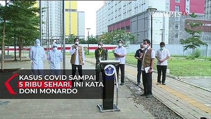 Angka Covid-19 di Atas 5 Ribu, Ini Kata Doni Monardo