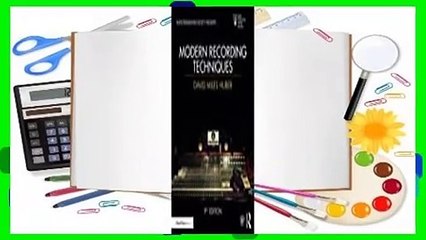Modern Recording Techniques  Review