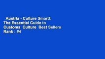 Austria - Culture Smart!: The Essential Guide to Customs  Culture  Best Sellers Rank : #4
