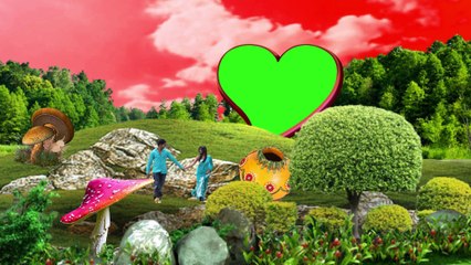 wedding video frame green screen 2021