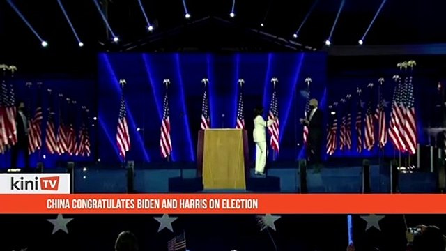 China congratulates Biden and Harris on election