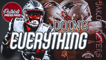 JAKOBI Myers Does it ALL in #Patriots WIN Over Ravens