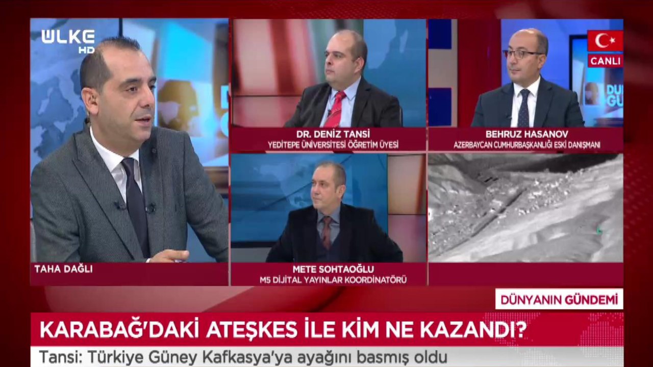 Dünyanın Gündemi - Deniz Tansi | Beyruz Hasanov | Mete Sohtaoğlu | 14 Kasım 2020