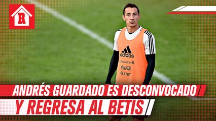 Andrés Guardado regresó con el Betis y Martino agradeció su convocatoria