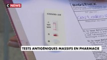 Des tests antigéniques massifs en pharmacie