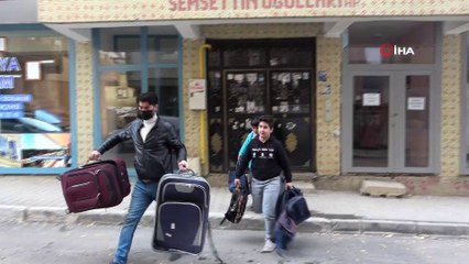 Atıl durumdaki malzemelerden öğrencilere sırt çantası
