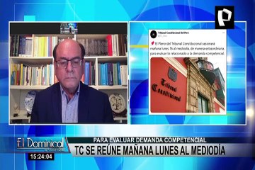 Cesar Landa: el TC debe restablecer el orden que la ciudadanía está esperando