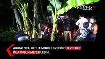 Viral, Mobil Offroad Terseret Banjir