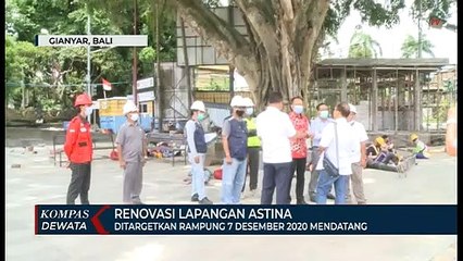 Renovasi Lapangan Astina Ditargetkan Rampung 7 Desember 2020 Mendatang