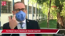 Filtresiz valfli maskeler tehlike saçıyor