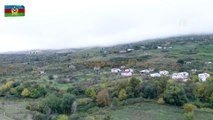 HADRUT - Dağlık Karabağ'da işgalden kurtarılan bölgeler havadan görüntülendi