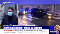 Procès Daval: le convoi de Jonathann est arrivé au tribunal de Vesoul