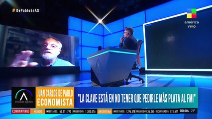 Juan Carlos de Pablo: "La clave está en no pedirle más plata al FMI"