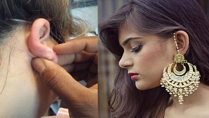 Heavy Jhumka से कान दर्द हो तो अपनाएं ये Tricks | Heavy Jhumka Earrings Tricks To Carry | Boldsky