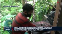 Pariwisata Dibuka, Berkah Bagi Perajin Sandal Gunung di Sukabumi