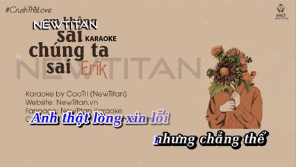 Em Không Sai, Chúng Ta Sai (beat gốc) - Erik