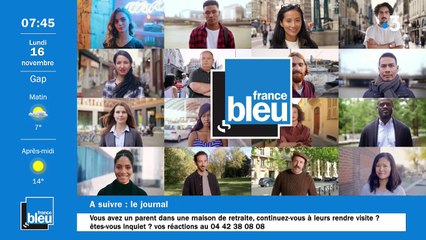 La matinale de France Bleu Provence du 16/11/2020