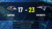 Ravens @ Patriots Game Recap for SUN, NOV 15 - 09:20 PM ET EST