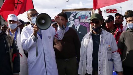 مهنيو سوق الجملة للسمك بالبيضاء يحتجون